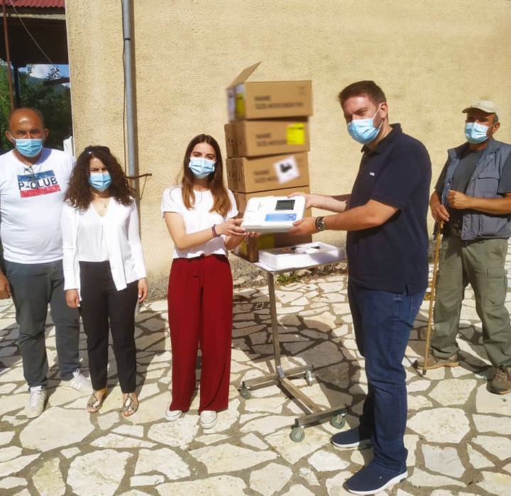 Δωρεά 5 καρδιογράφων από τον Δήμο Αργιθέας στα Περιφερειακά Ιατρεία της ορεινής περιοχής