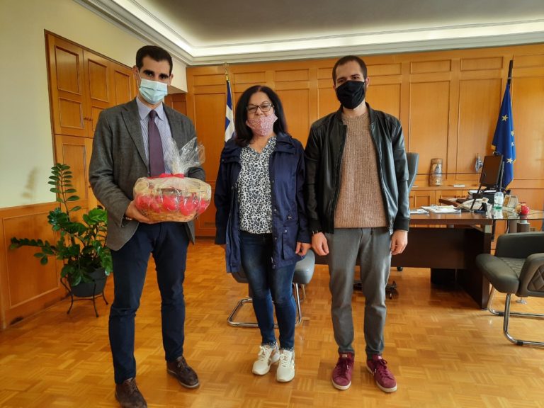 Συνάντηση Αντιπεριφερειάρχη Π.Ε. Ηλείας Β. Γιαννόπουλου με εκπροσώπους ΚΔΑΠ ΑμεΑ Διάπλασις