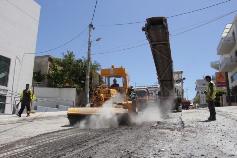 Χανιά: Ξεκίνησε η ανακατασκευή της οδού Μάρκου Μπότσαρη