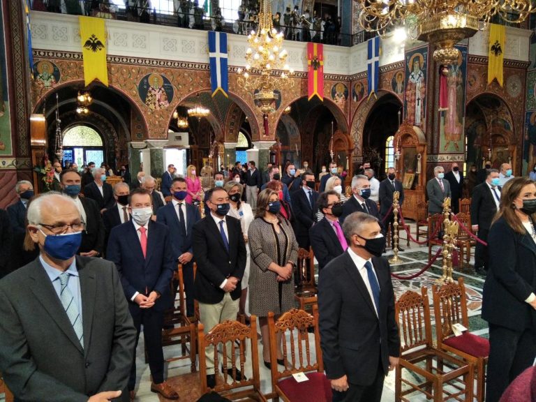 Τίμησαν τον πολιούχο της Λάρισας Άγιο Αχίλλιο
