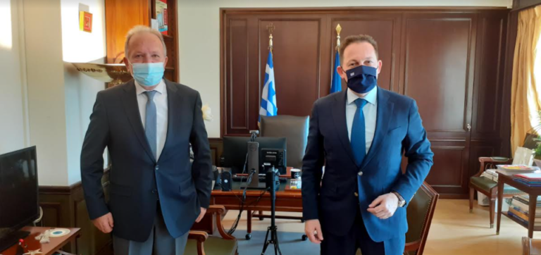 Δέσμευση Πέτσα σε Λιούπη για ένταξη της Σκοπέλου στους Μικρούς Νησιωτικούς Δήμους