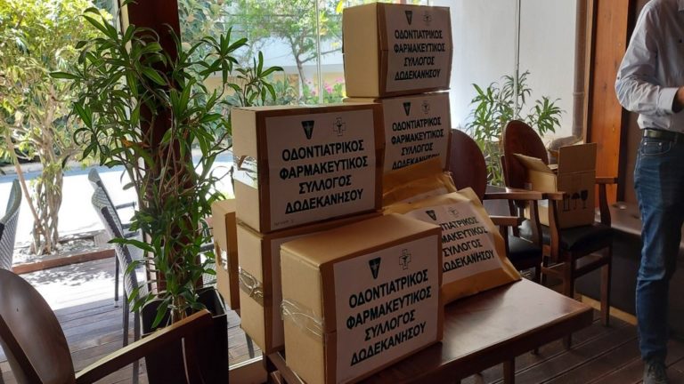 Ρόδος: 800 μάσκες σε Σώματα Ασφαλείας και κοινωνικούς φορείς