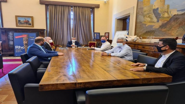 Στη Ρόδο ο επικεφαλής της Περιφερειακής Αστικής Πολιτικής της Ευρωπαϊκής Επιτροπής C. Rasmussen