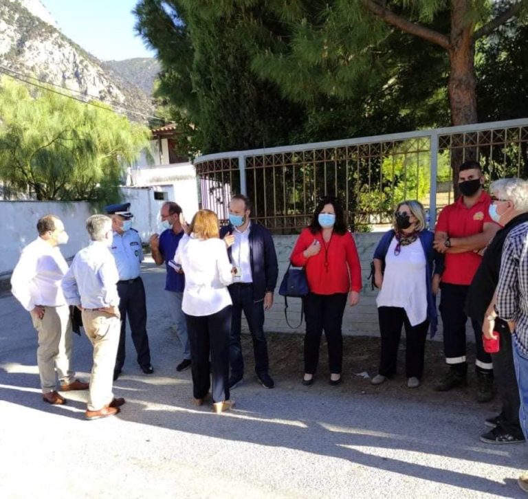 Αντιπροσωπεία του ΣΥΡΙΖΑ – Προοδευτική Συμμαχία στον Σχίνο Κορινθίας
