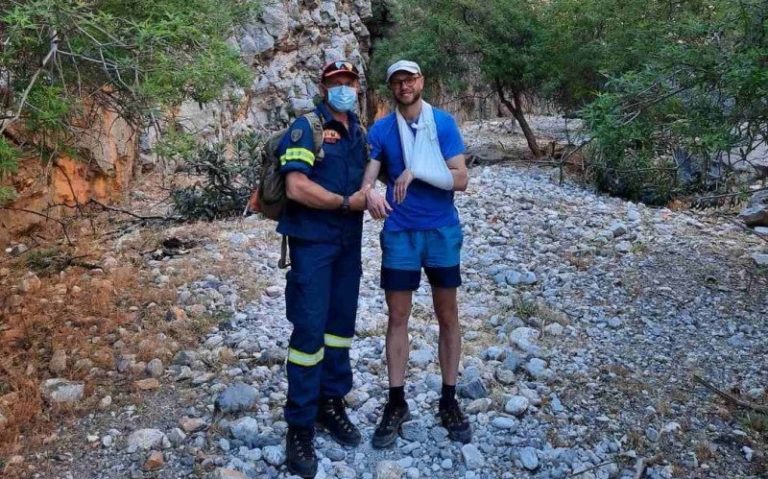Χανιά: Ελαφρύς τραυματισμός Γάλλου τουρίστα στην Αράδαινα