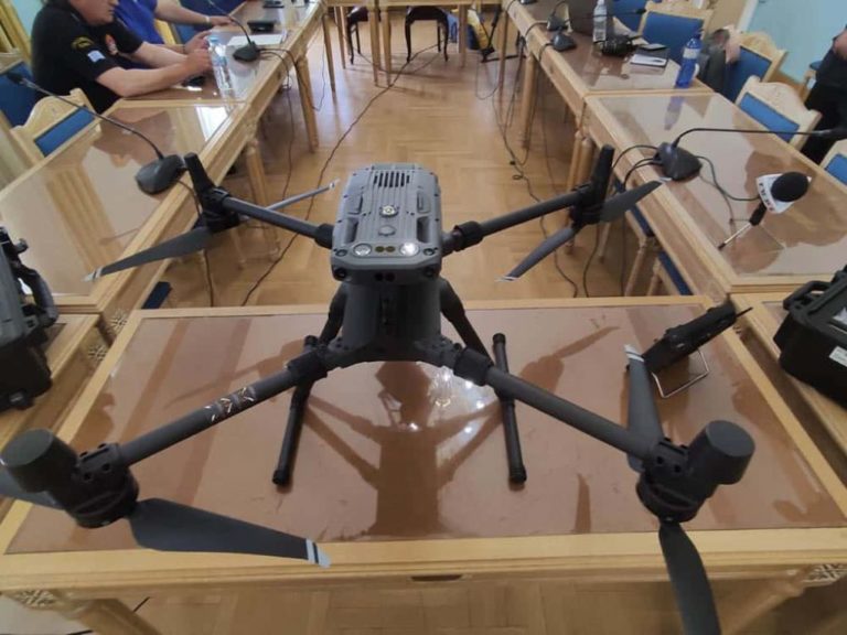 Υπερσύγχρονο drone παρέδωσε στην Πυροσβεστική Υπηρεσία η Περιφέρεια Πελοποννήσου
