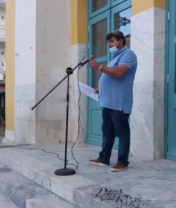 Συλλαλητήριο στην Τρίπολη κατά του εργασιακού νομοσχεδίου