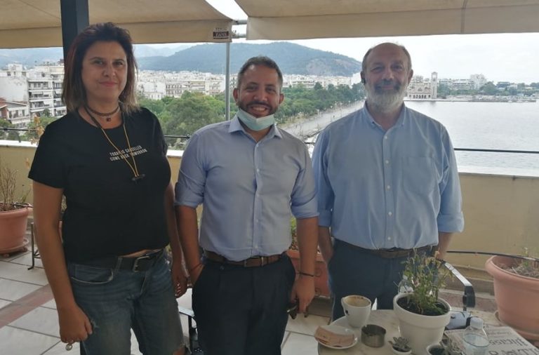 Συνάντηση  Αλ. Μεϊκόπουλου με τις Πρυτανικές Αρχές του Πανεπιστήμιου Θεσσαλίας