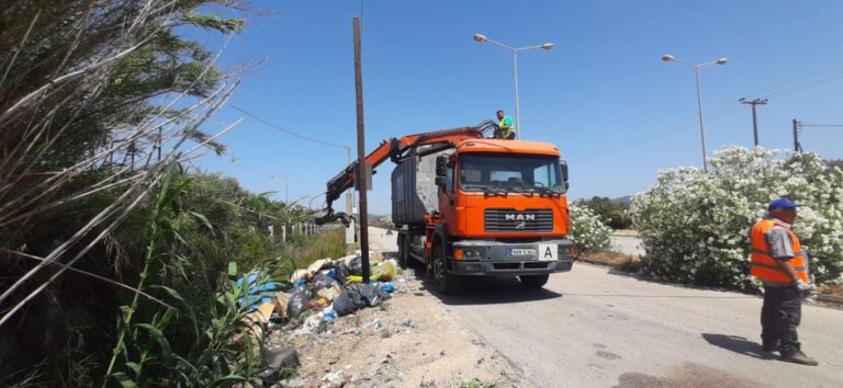 Εργασίες καθαρισμού στην Ε.Ο Πατρών – Πύργου