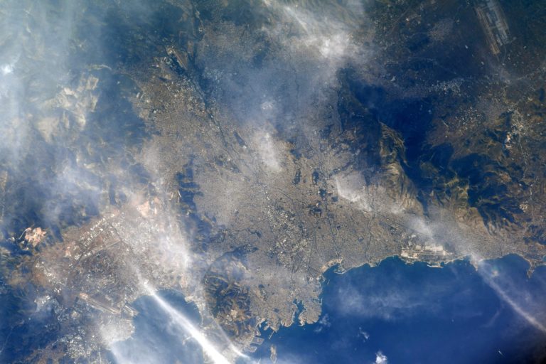 Δείτε την Αθήνα απο το Διεθνή Διαστημικό Σταθμό