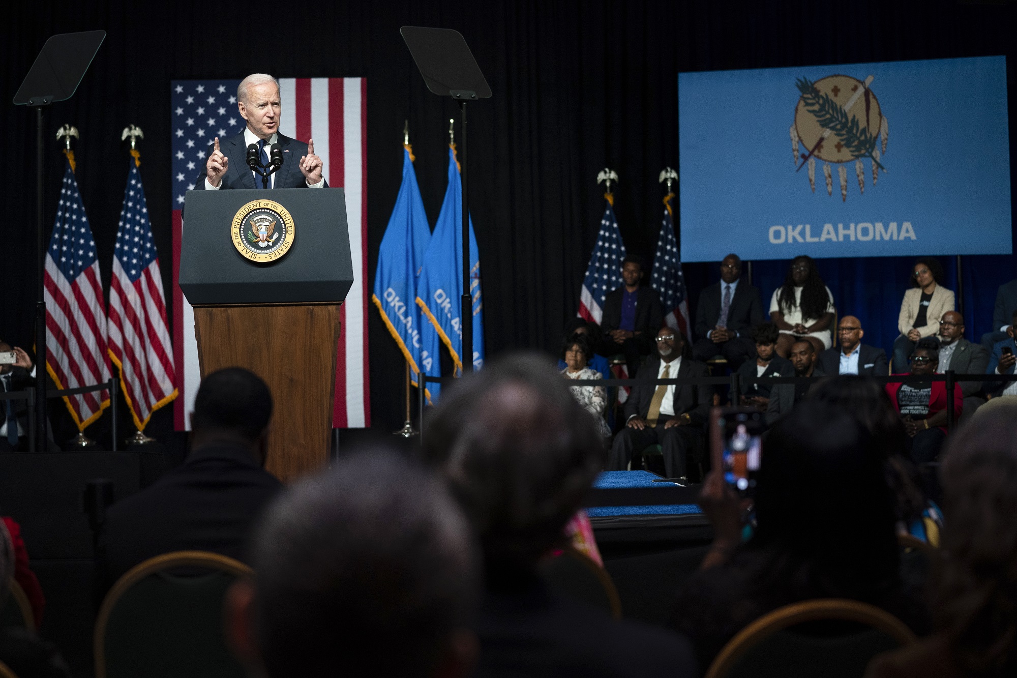 Joe Biden  the Tulsa race massacre,