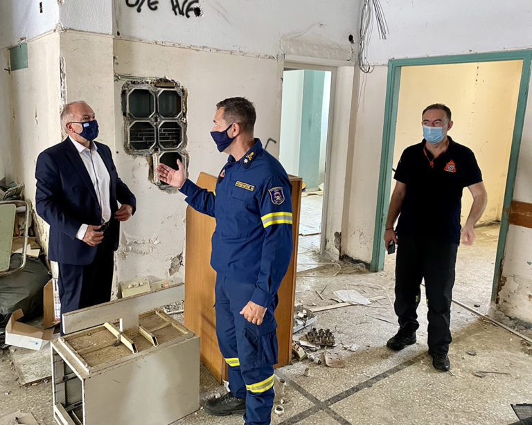 Κέρκυρα: Ξεκίνησαν οι εργασίες στον 1ο Πυροσβεστικό Σταθμό