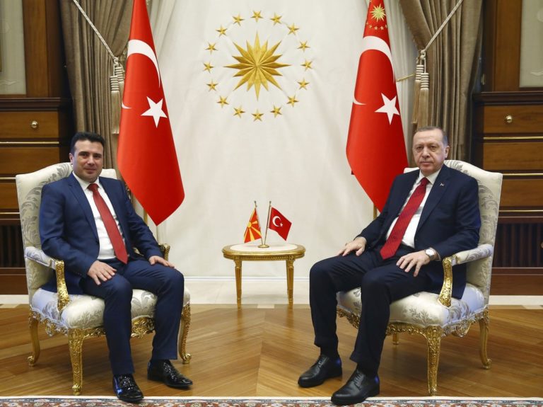 Συνάντηση Ερντογάν-Ζάεφ στην Κωνσταντινούπολη