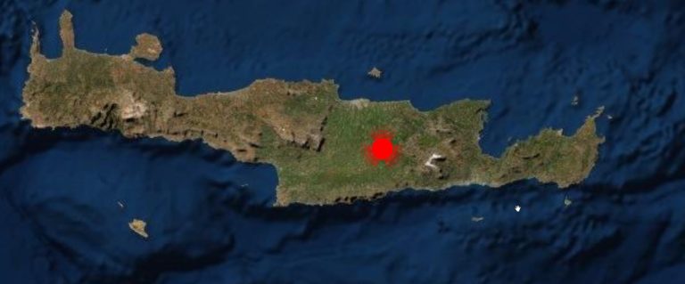 Ηράκλειο: Iσχυρός σεισμός με επίκεντρο στη στεριά