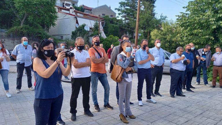 Συγκέντρωση στη Φλώρινα κατά του εργασιακού νομοσχεδίου (βίντεο)