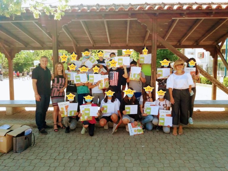 Πανελλήνια διάκριση στον Εθνικό Διαγωνισμό Γαλλοφωνίας για το 25ο δημοτικό Λάρισας