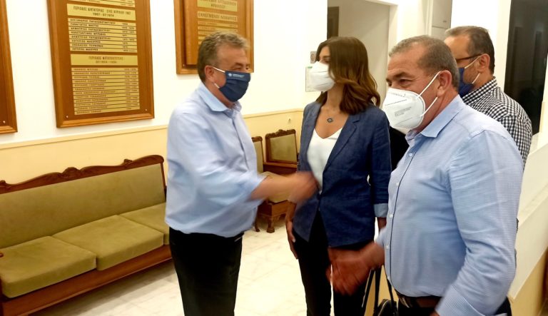 Τουρισμός και τοπική ανάπτυξη στη συνάντηση Περιφερειάρχη Κρήτης με την Τομεάρχη τουρισμού του ΣΥΡΙΖΑ Κ. Νοτοπούλου