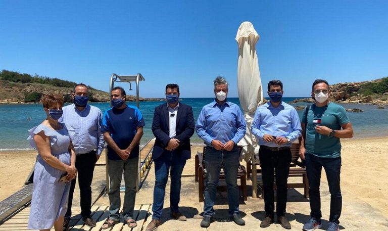 Δήμος Χανίων: Τοποθετούνται τα SeaTrac για την αυτόνομη πρόσβαση ΑΜΕΑ στη θάλασσα