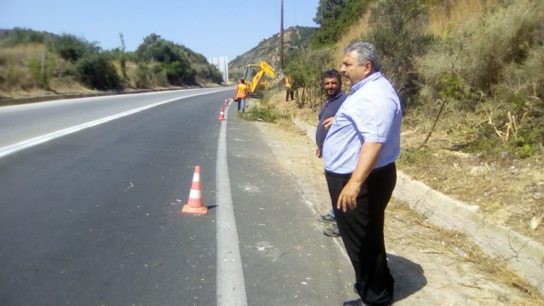 Χανιά: Αυτοψία αντιπεριφερειάρχη σε έργα στην Κίσαμο