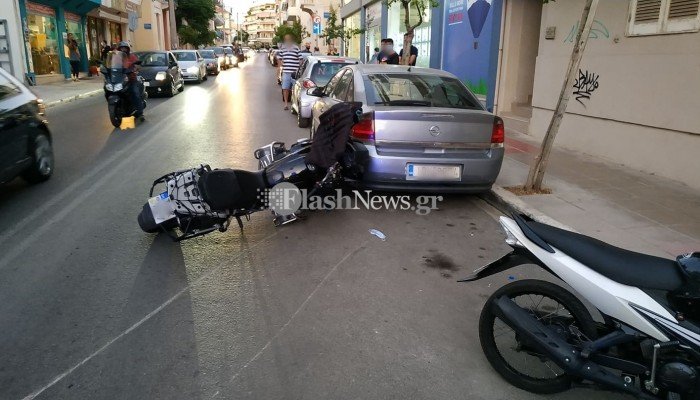 Χανιά: Μηχανή παρέσυρε και τραυμάτισε παιδί στο κέντρο της πόλης
