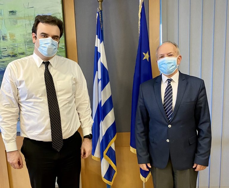 Κέρκυρα: Το θέμα των ΕΛΤΑ στη συνάντηση Γκίκα- Πιερρακάκη