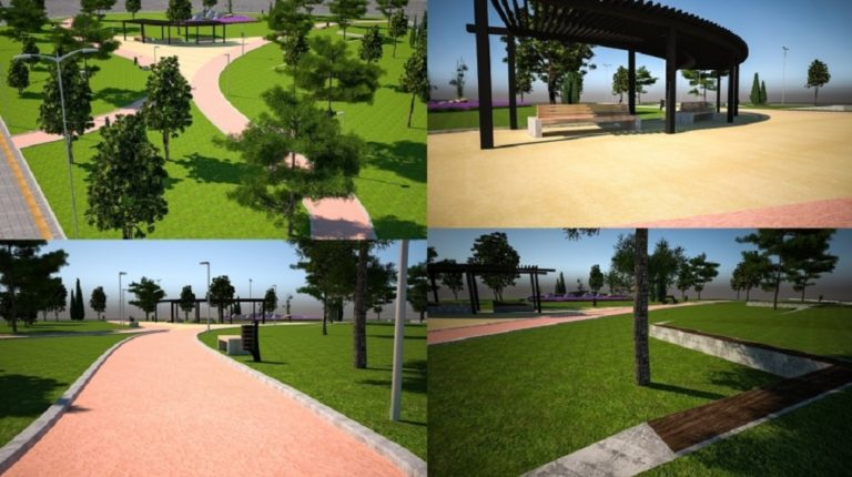 Λίγο πριν την παράδοση το Πάρκο Δημοκρατίας Δήμου Πρέβεζας