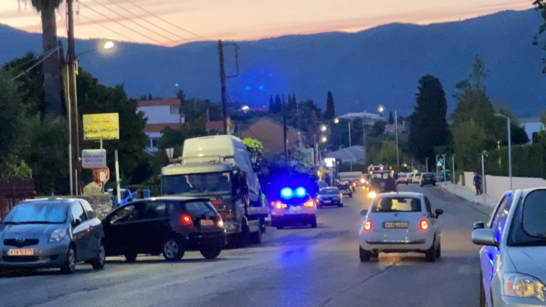 Κέρκυρα: Τροχαίο με περιπολικό στη Δασιά