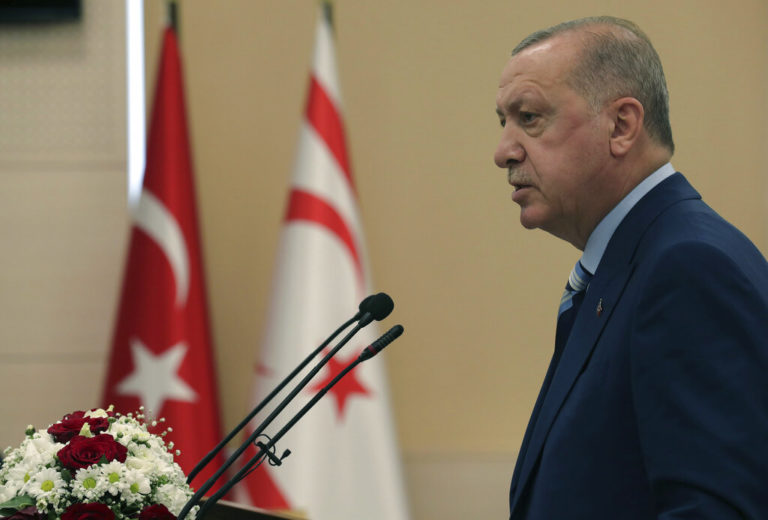 Ρετζέπ Ταγίπ Ερντογάν: ”Υποστηρίζουμε πλήρως τις προτάσεις που κατέθεσε ο Πρόεδρος Τατάρ στη Γενεύη”