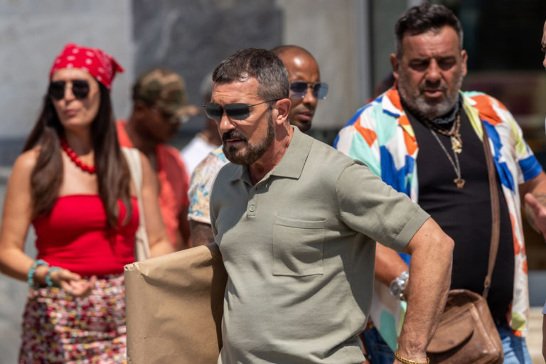 Στη Ν. Μηχανιώνα συνεχίζονται την Τρίτη τα γυρίσματα του Αν. Μπαντέρας