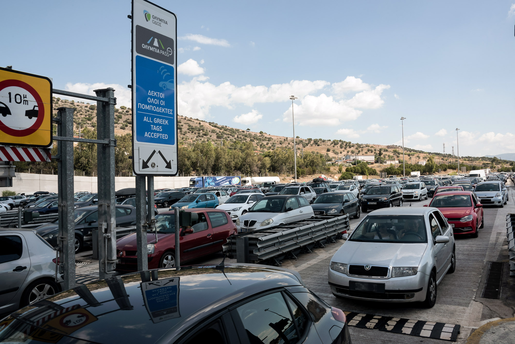 Διόδια Ελευσίνας: Κυκλοφοριακές ρυθμίσεις στην Εθνική Οδό από 29/10 έως 22/11 λόγω εργασιών