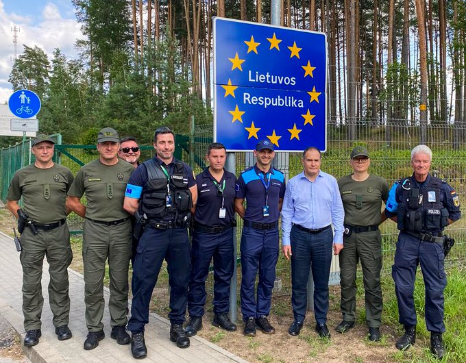 ΕΕ: Η Frontex αναπτύσσει δύναμη στα σύνορα Λιθουανίας – Λευκορωσίας από την προσεχή εβδομάδα