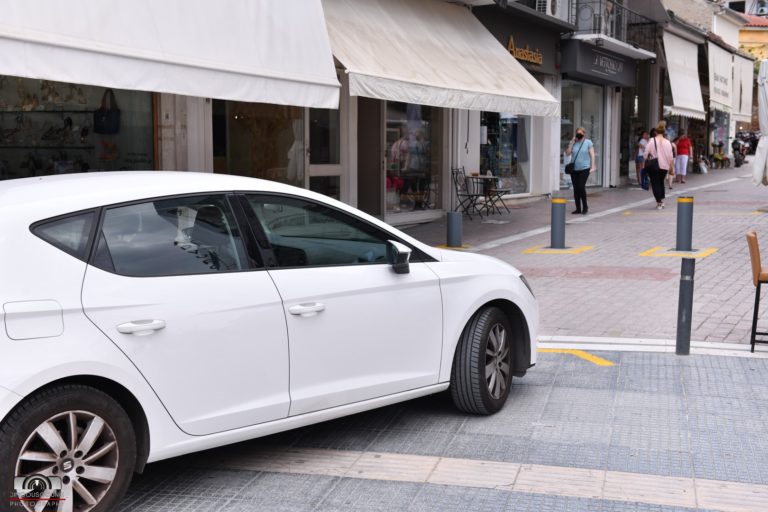 «Συμπαράταξη Λαρισαίων»: “Πισωγύρισμα” η μη λειτουργία του συστήματος διαχείρισης πεζοδρόμων