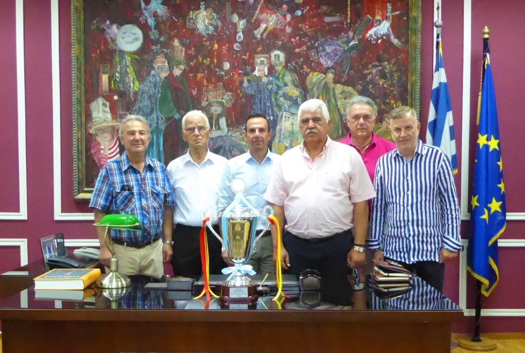 Μνήμες από το Κύπελλο του 1980 στο Δημαρχείο Καστοριάς