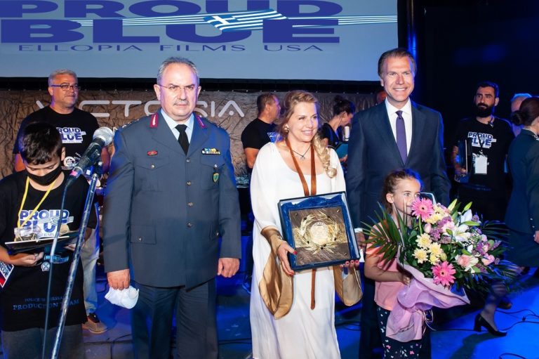 Λάρισα: Επίσημη πρώτη για το “Περήφανο Μπλε” της Α. Κρικέλη