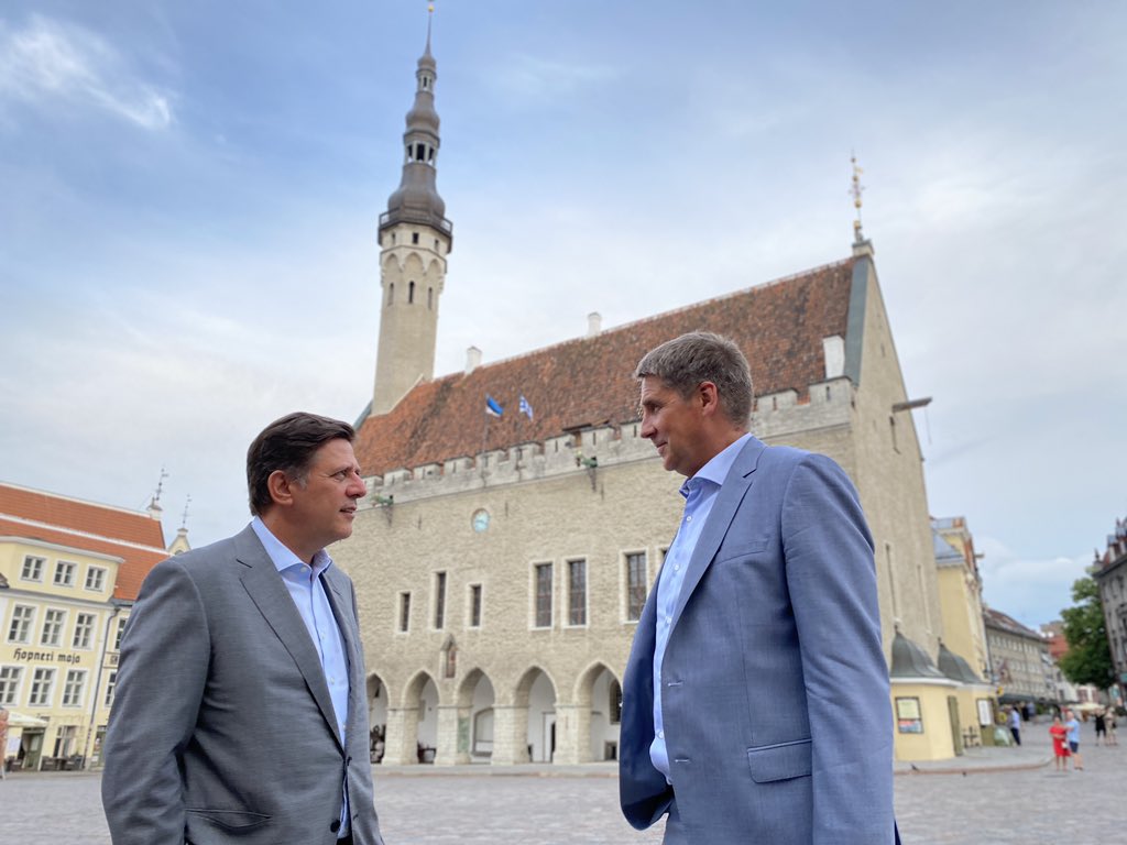 Περιοδεία Μ. Βαρβιτσιώτη στις χώρες της Βαλτικής – Συνάντηση με τον υφυπουργό Ευρωπαϊκών Υποθέσεων της Εσθονίας