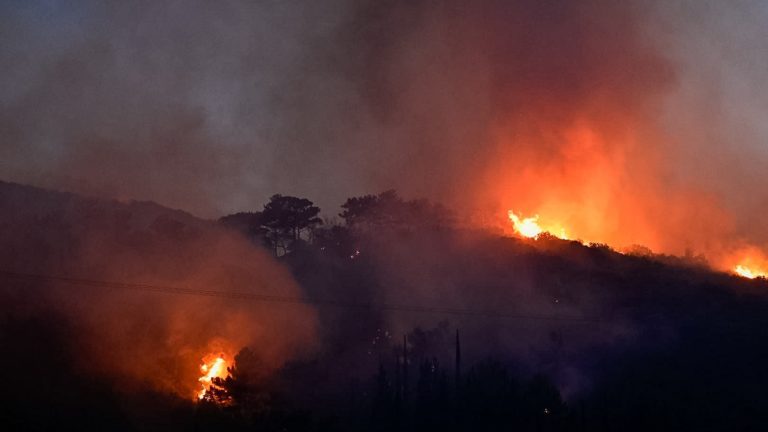 Μεγάλη κινητοποίηση για τη φωτιά στη Σάμο – Στο νησί ο αρχηγός της Πυροσβεστικής- Εκκένωση ξενοδοχείων και μήνυμα από το 112