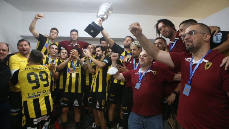 Χάντμπολ: Η ΑΕΚ νίκησε 35-32 τον ΠΑΟΚ στη Θεσσαλονίκη και κατέκτησε τον τίτλο