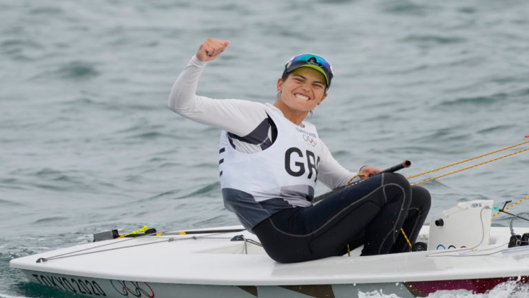 Στην κούρσα μεταλλίων των Laser Radial η Καραχάλιου