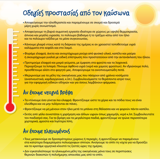 Δυτική Μακεδονία: Αυξημένη ετοιμότητα για τις υψηλές θερμοκρασίες