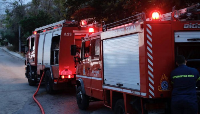 Χανιά: Πυρκαγιά σε σπίτι στο Ακρωτήρι