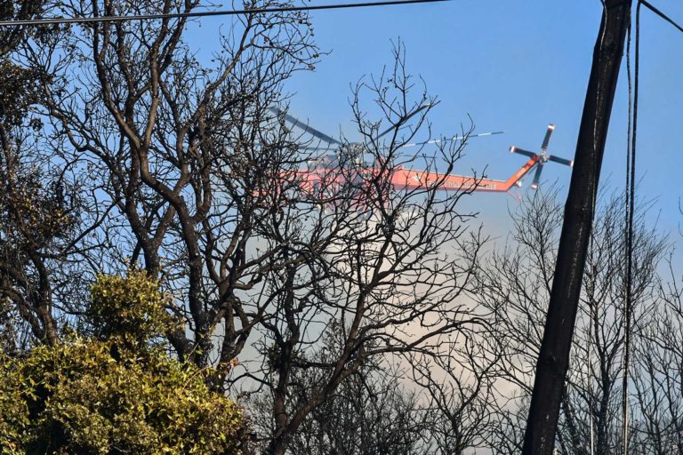 Βόνιτσα Αιτωλοακαρνανίας: Συνεχίζονται οι επιχειρήσεις κατάσβεσης στο Θύριο