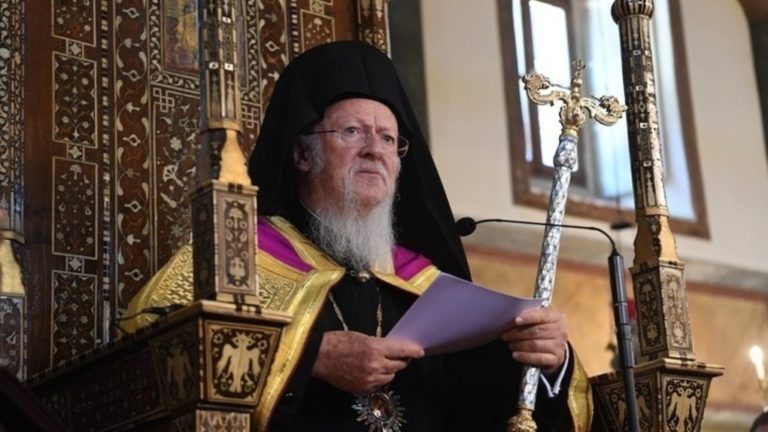 Νέο μήνυμα για την Ουκρανία από τον Οικoυμενικό Πατριάρχη