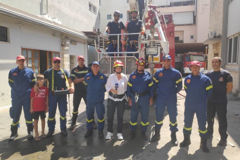 Χανιά: Αποκλειστικά στην ΕΡΤ το νέο απόκτημα της Πυροσβεστικής (video)