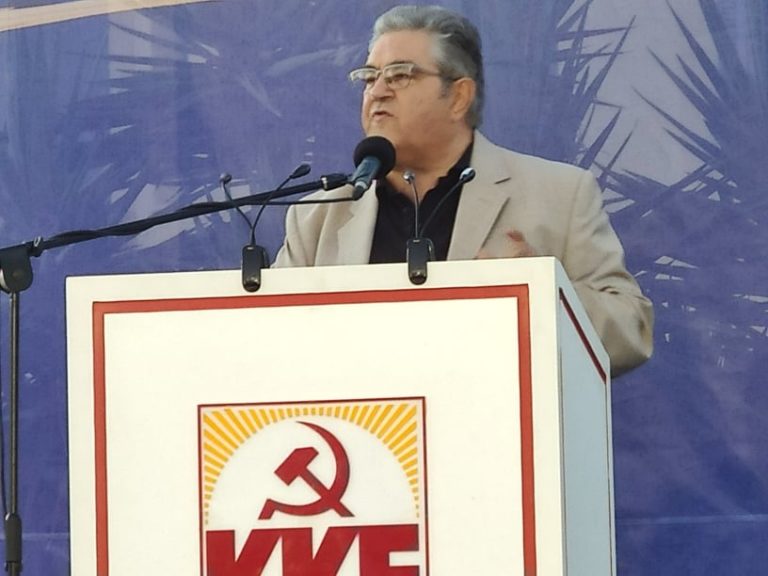 Καβάλα: Επίσκεψη του Δημήτρη Κουτσούμπα στην ΑΜΘ