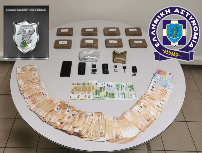 Θεσσαλονίκη: Συνελήφθη μέλος κυκλώματος ναρκωτικών – Οι αστυνομικοί σκύλοι Ice και Vector μύρισαν την ηρωϊνη