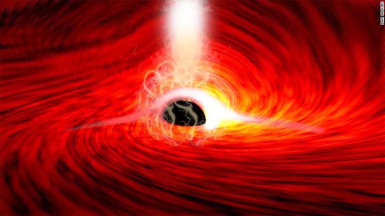 Αστρονόμοι εντόπισαν για πρώτη φορά φως πίσω από μια μαύρη τρύπα