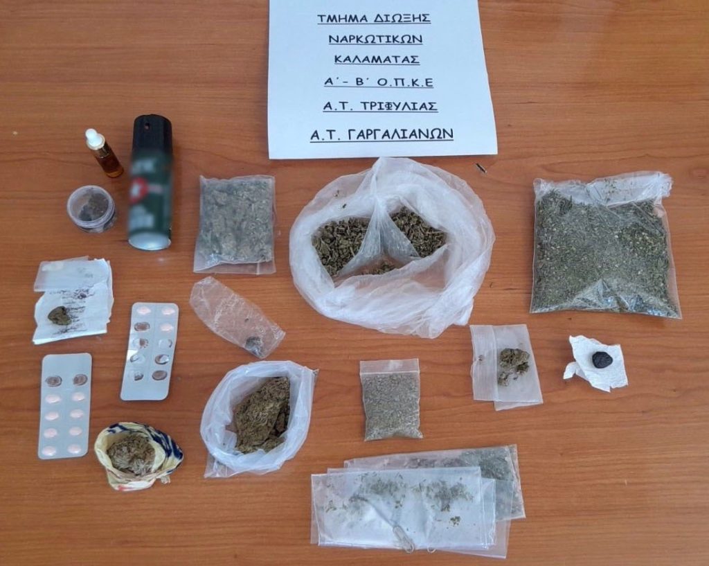 Μεσσηνία: 14 συλλήψεις για ναρκωτικά σε camping στην Τριφυλία