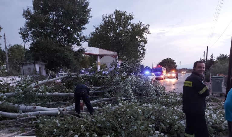 Σέρρες: Η χαλαζόπτωση δημιούργησε προβλήματα στο Δήμο Βισαλτίας