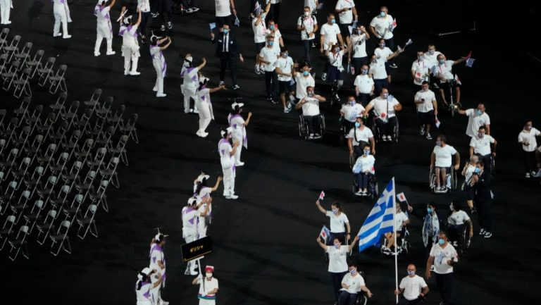 Τελετή Έναρξης Παραολυμπιακών Αγώνων: Η εντυπωσιακή είσοδος της Ελλάδας (video)