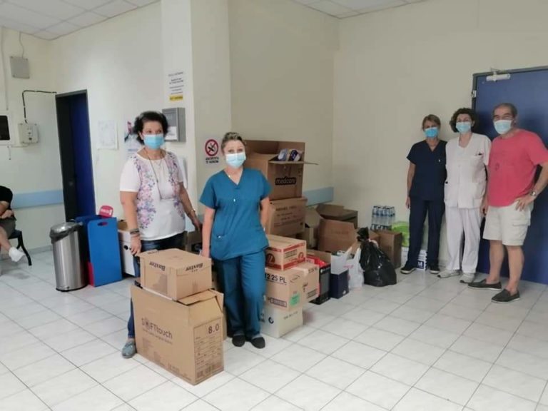 Ροδόπη: Αλληλεγγύη προς τους πυρόπληκτους από τους εργαζόμενος στο Νοσοκομείο και τα Κ.Υ.